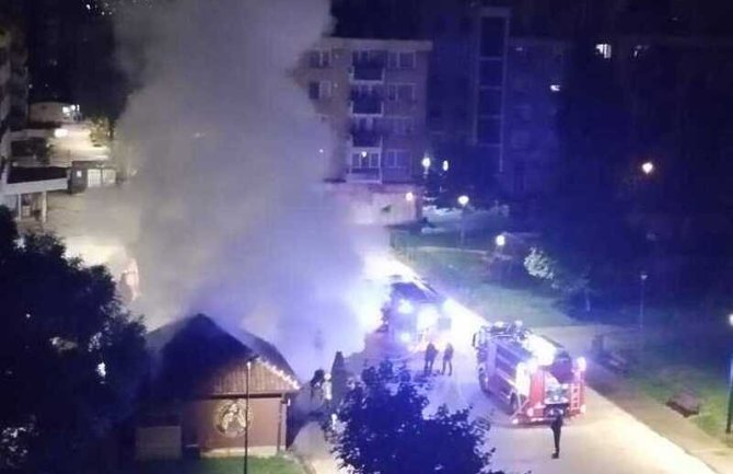 Tokom noći se zapalila dva ugostiteljska objekta u Sarajevu, požar je ugašen